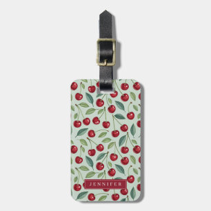 Cherries Luggage Tags