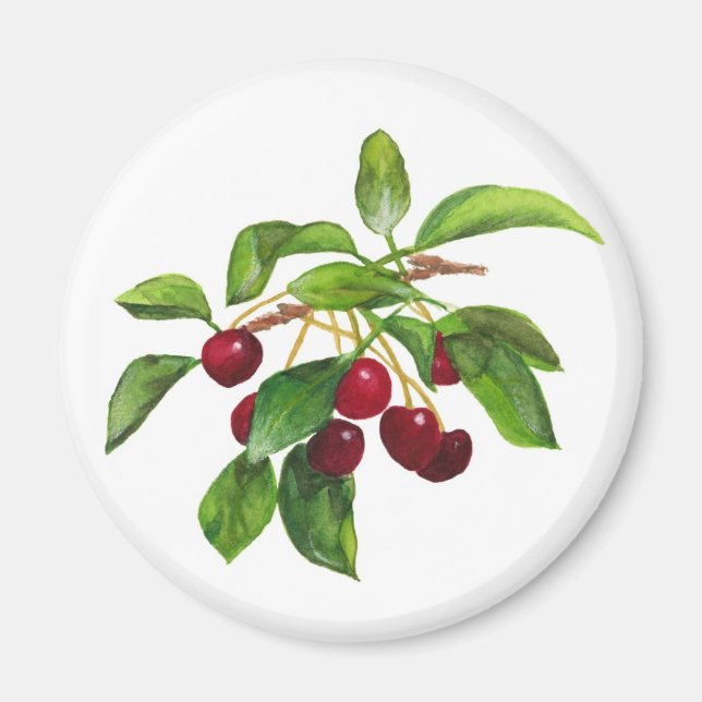 Cherries Magnet (Front)