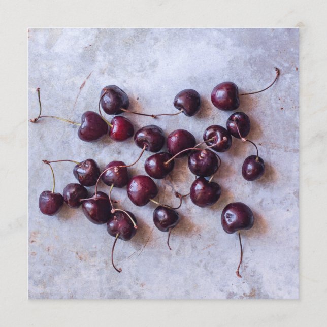 Cherries  menu (Front)