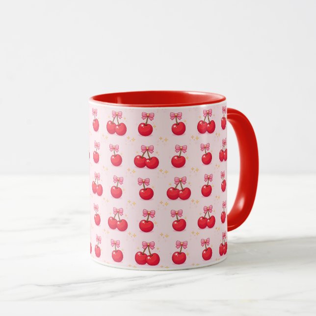 Cherries Mug (Front Right)