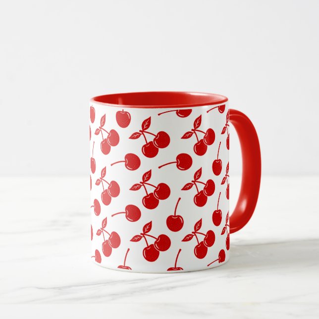 Cherries Mug (Front Right)