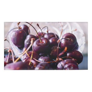 Cherries Name Tag