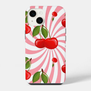 Cherries Pattern iPhone 14 Case