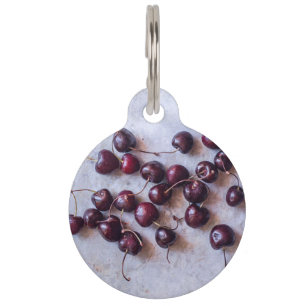 Cherries Pet Tag