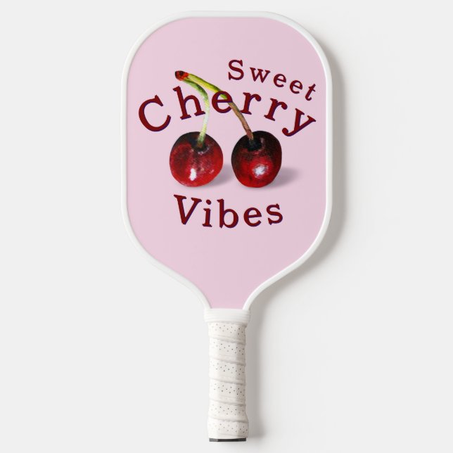 Cherries Pickleball Paddle (Front)