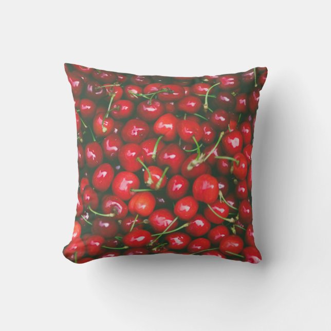 Cherries Pillow (Front)