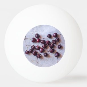 Cherries  ping pong ball