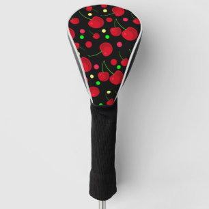 CHERRIES PLUS GOLF HEAD COVER