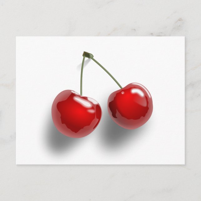 Cherries Postcard (Front)
