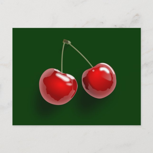 Cherries Postcard (Front)