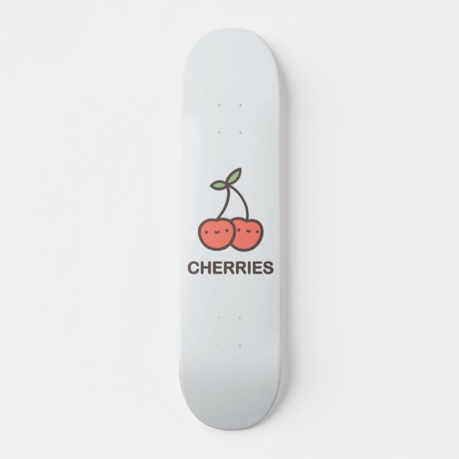 Cherries Skateboard (Front)