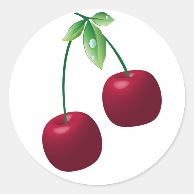 Cherries Sticker (Front)