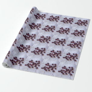 Cherries Stone Coaster Wrapping Paper