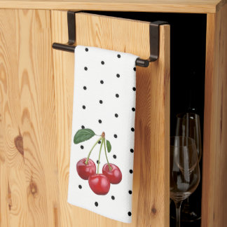 Cherries Tea Towel