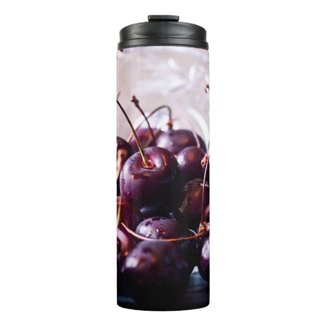 Cherries Thermal Tumbler (Front)
