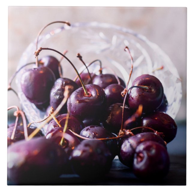 Cherries Tile (Front)