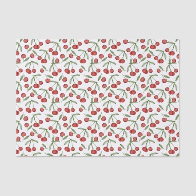 Cherries Tissue Paper (Front)
