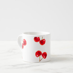 cherries vivid espresso cup