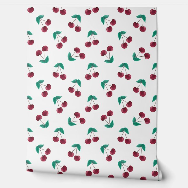 Cherries Wallpaper (Unrolling)