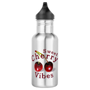 Cherries Water Bottle