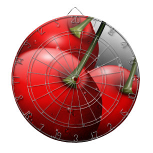 Cherries with Dew Drops Dartboard