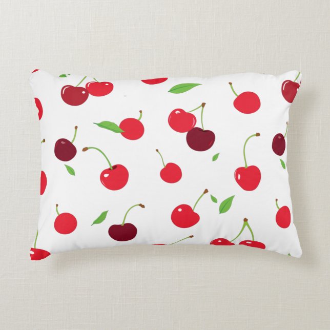 Cherry 4 decorative cushion (Front)