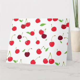 Cherry 4 thank you card