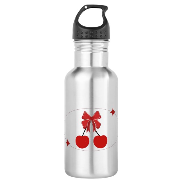 Cherry 532 Ml Water Bottle (Front)