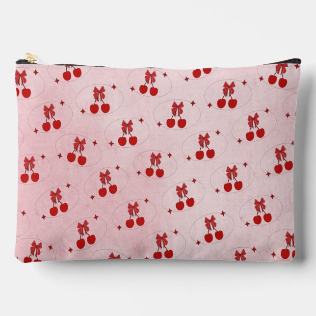 Cherry Accessory Pouch (Front)