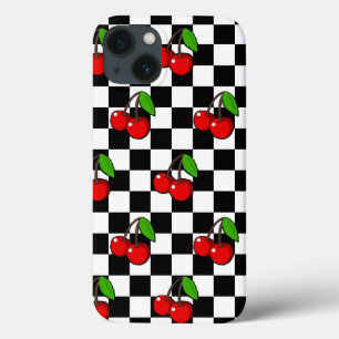 Cherry and Check iPhone 13 Case