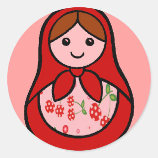 Cherry Babuska Stickers