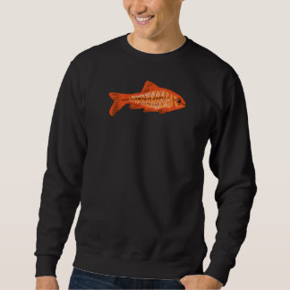 Cherry Barb Aquarium Design for Fishkeeping Fans Sweatshirt
