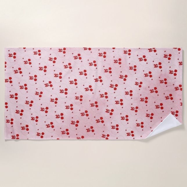 Cherry Beach Towel (Front)
