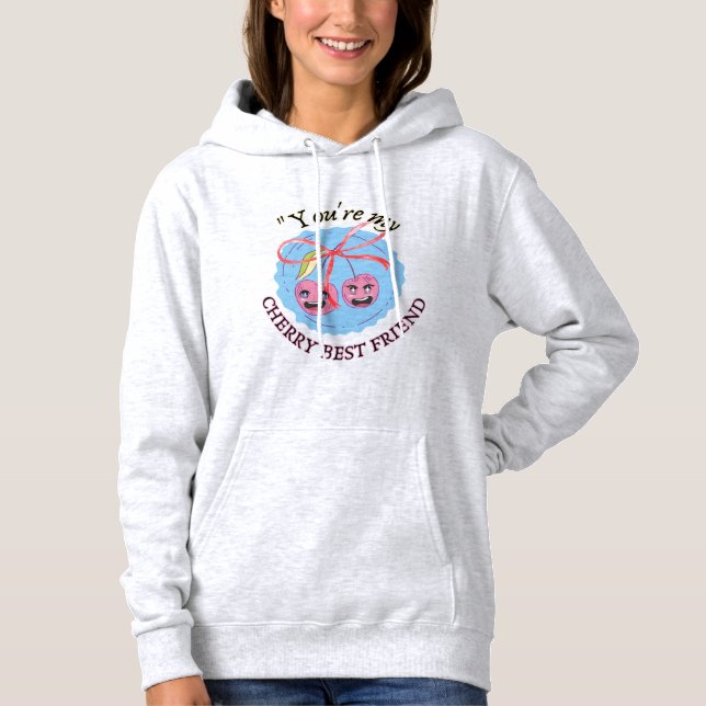 CHERRY BEST FRIEND HOODIE (Front)