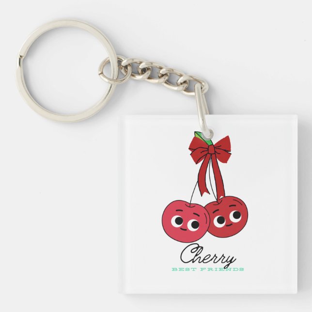 CHERRY BEST FRIEND KEY RING (Front)