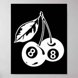 Cherry Billiards - Stylish Pool Game  Poster