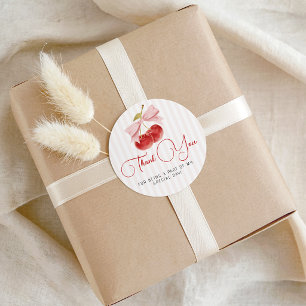 Cherry Birthday Favour Tag