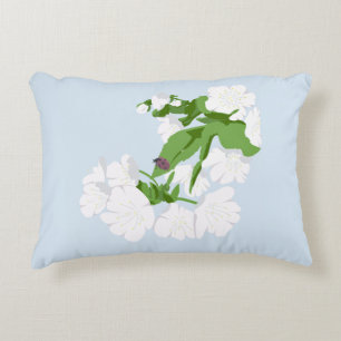 Cherry bkossom decorative cushion