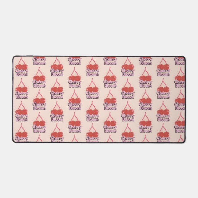 Cherry Bloom Desk Mat (Front)