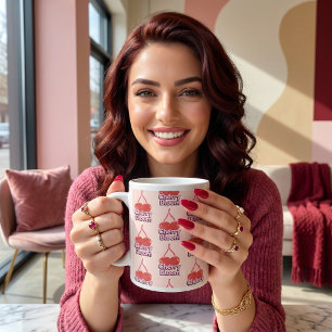 Cherry Bloom Giant Coffee Mug
