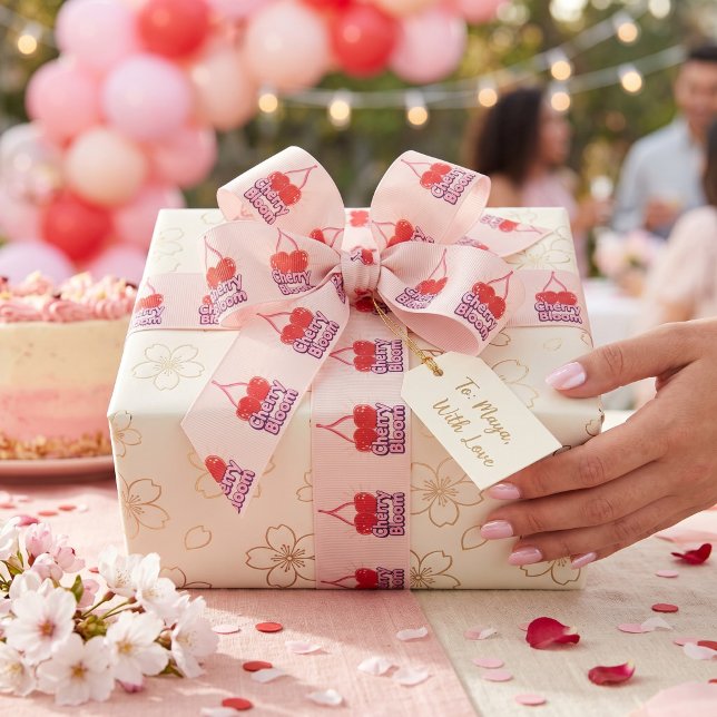 Cherry Bloom Grosgrain Ribbon (Creator Uploaded)