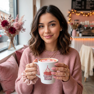 Cherry Bloom Latte Mug