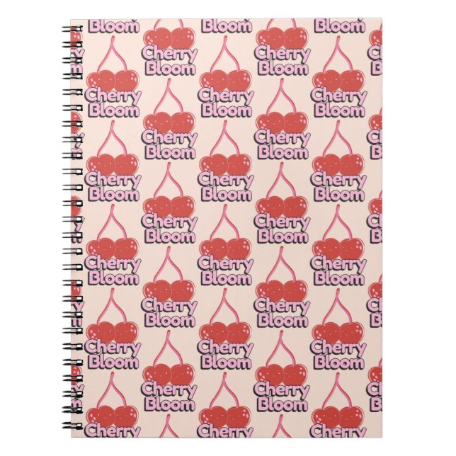Cherry Bloom Notebook (Front)