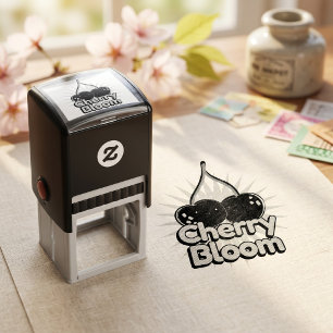 Cherry Bloom Self-inking Stamp