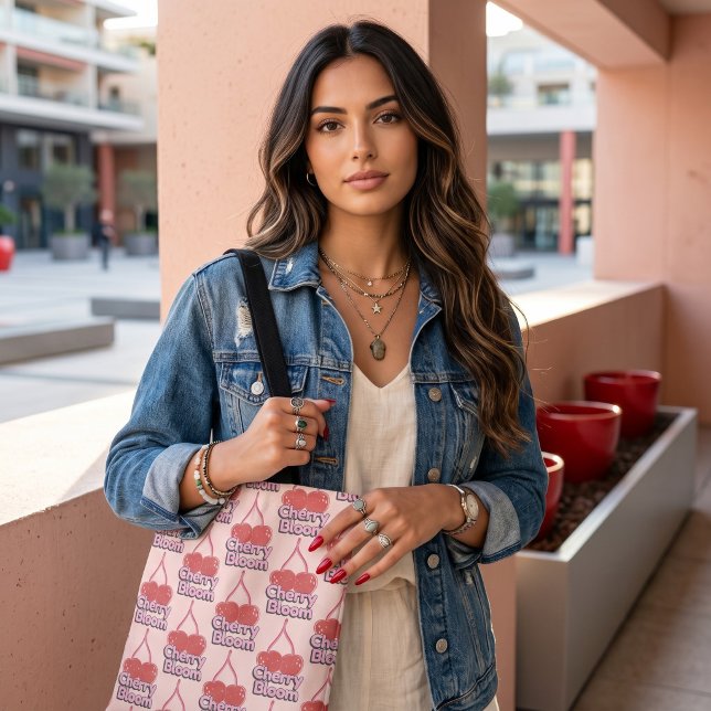 Cherry Bloom Tote Bag (Creator Uploaded)