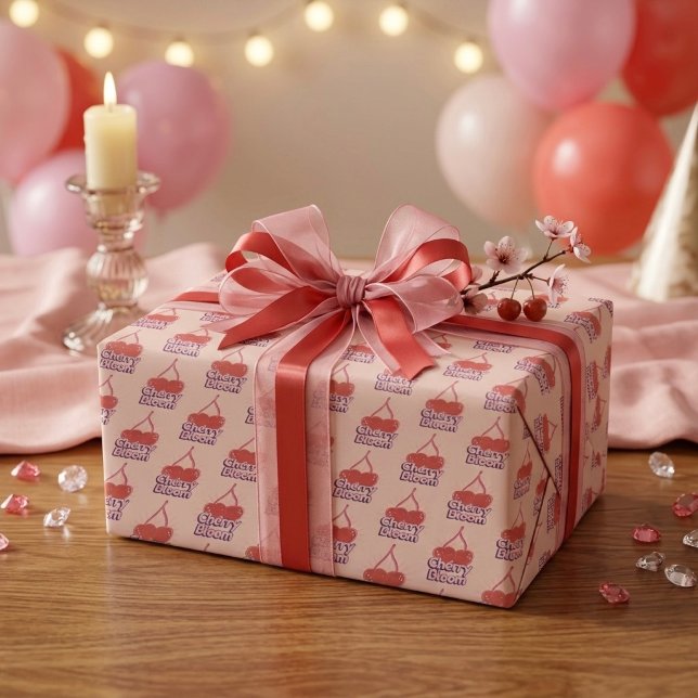 Cherry Bloom Wrapping Paper (Creator Uploaded)