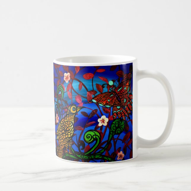 Cherry Bloosom Friends Coffee Mug (Right)