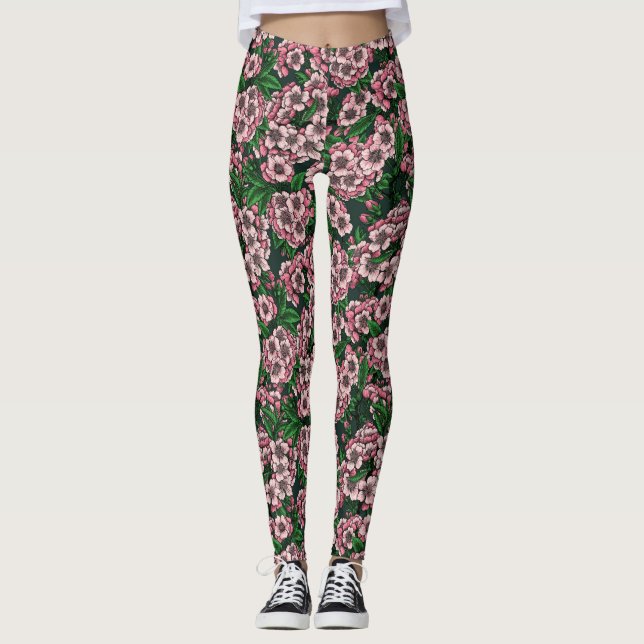 Cherry blossom 2 leggings (Front)