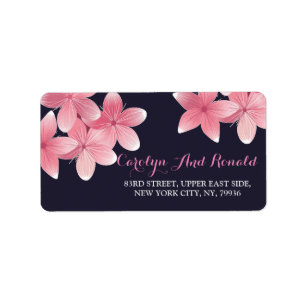 Cherry Blossom Address Label