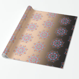 Cherry Blossom and Goldfish Wrapping Paper